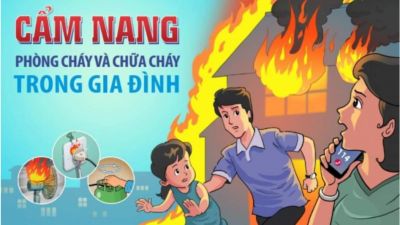 Cẩm nang Phòng Cháy, Chữa Cháy và Thoát Nạn trong Gia Đình